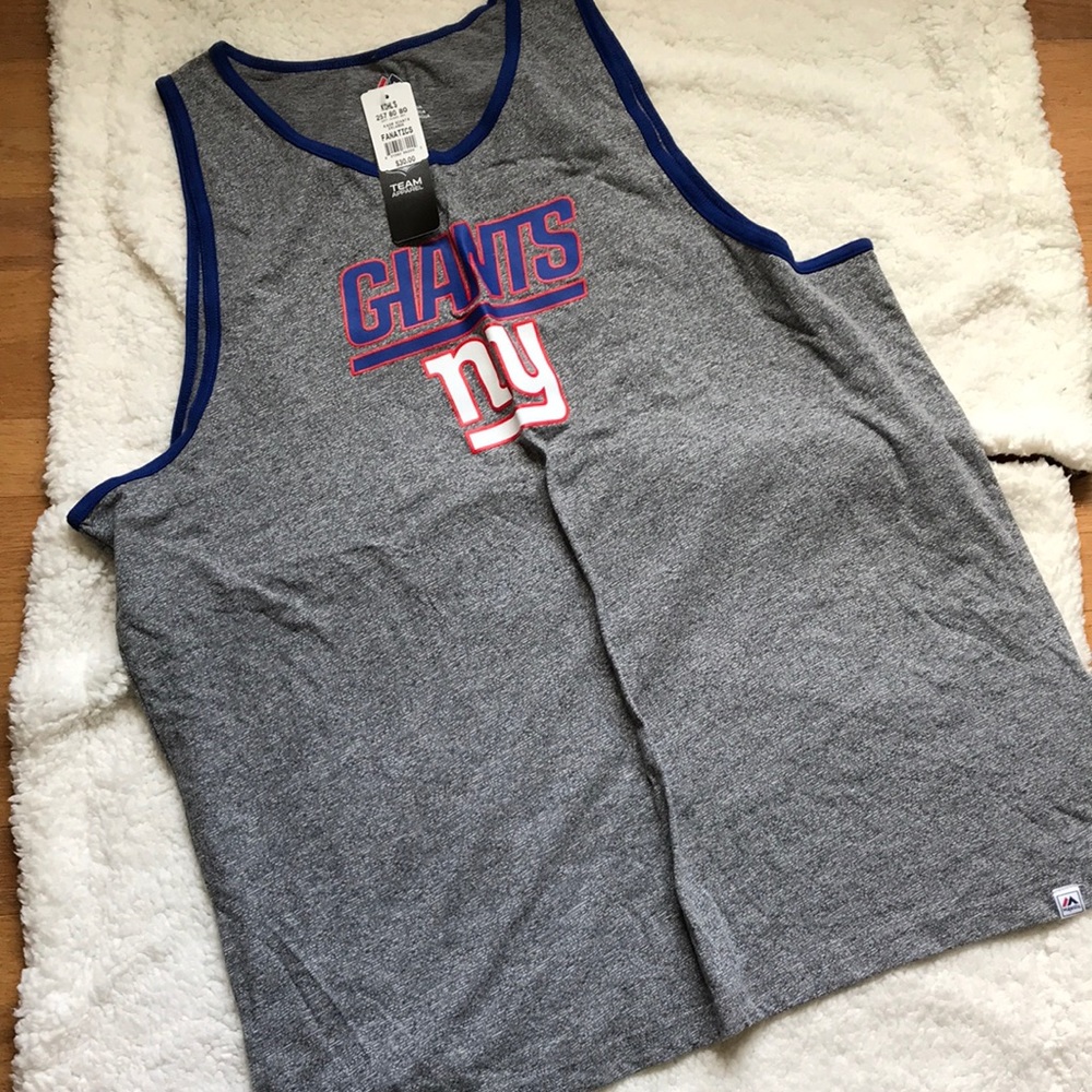 NWT Giants Gray and Blue Tank Top